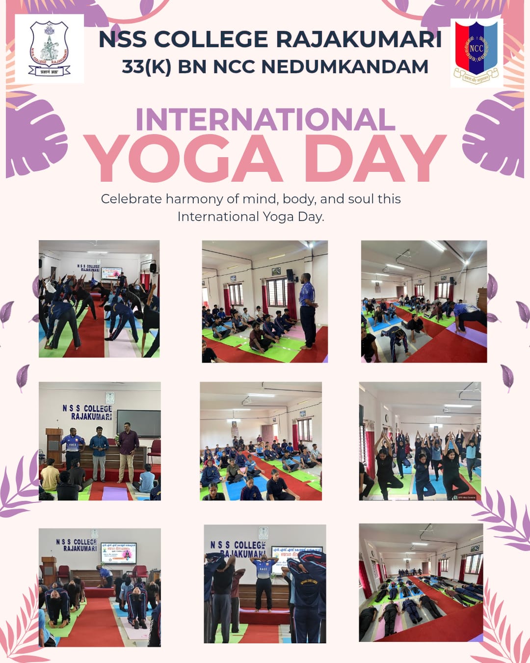 INTERNATIONAL YOGA DAY 